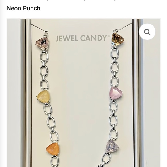 Bomb party “The SAIGE” rodium plated ELECTRIC NEON PUNCH - Picture 3 of 5